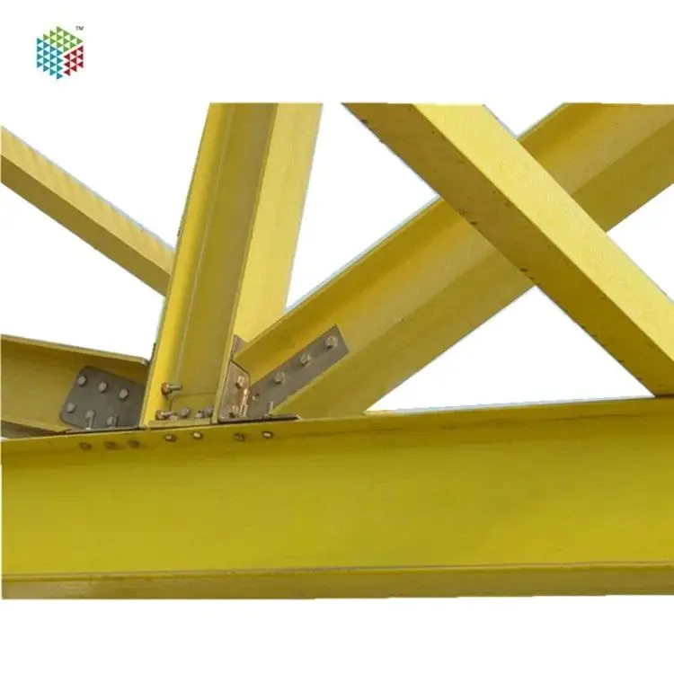 FRP walkway platform installed in chemical plant cost effective
